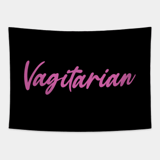 Vagitarian - Funny Lesbian Tapestry