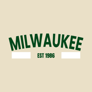 milwaukee est 1986 T-Shirt