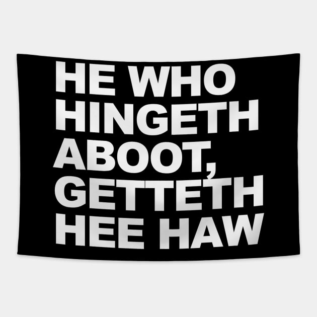 Still Game - Hingeth Aboot Tapestry by LittleBoxOfLyrics