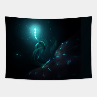 Fiore bioluminescente Tapestry