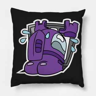 Purple Impostor Trouble Pillow