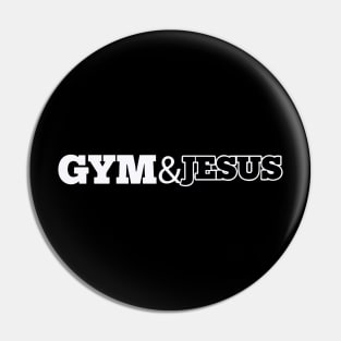 Gym And Jesus Pin