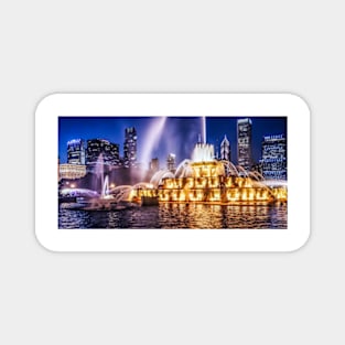 Chicago- The Buckingham Fountain Magnet