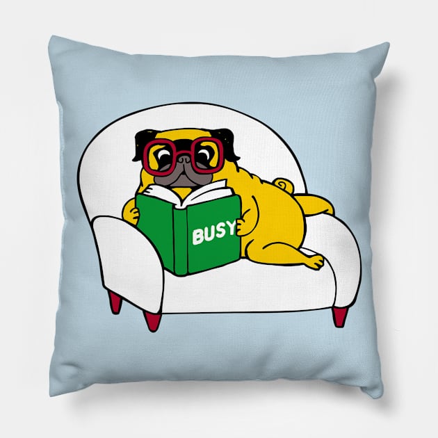 Busy Pillow by huebucket