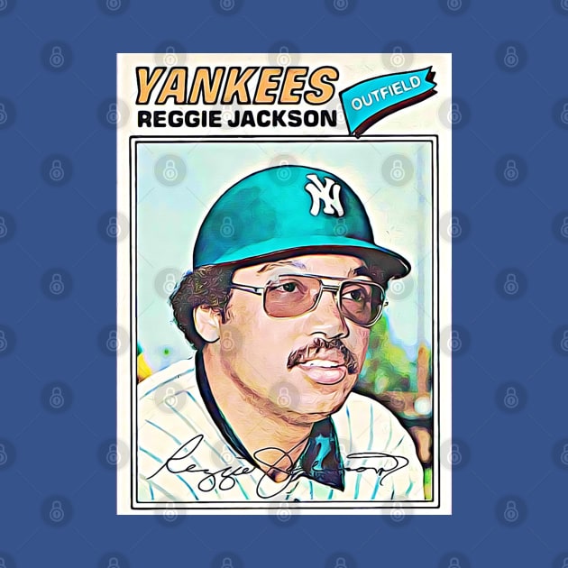 Reggie Jackson: 1977 Flashback Champs by flashbackchamps