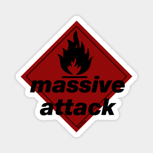 Massive Attack Fan Art Magnet