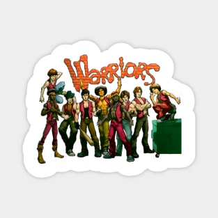 THE WARRIORS - ON THE WALL - TSHIRT Magnet