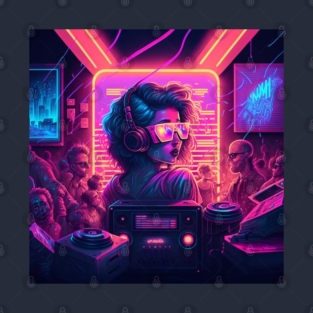 Synthwave Mood #2 by Dataxe