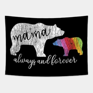 Mama Bear Love Support Pride LGBT Tapestry