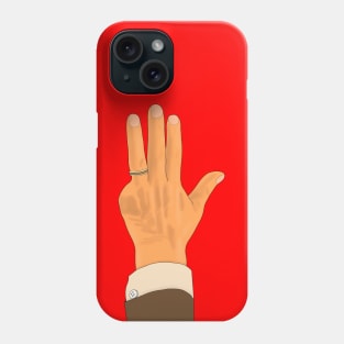 Lula's left hand and a heart Phone Case