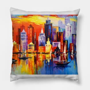 Evening New York Pillow