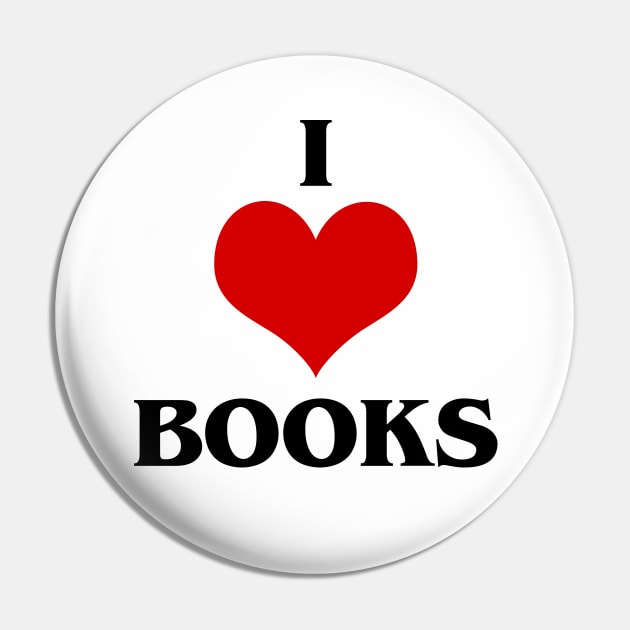 I Heart Books Pin by These Things Matter