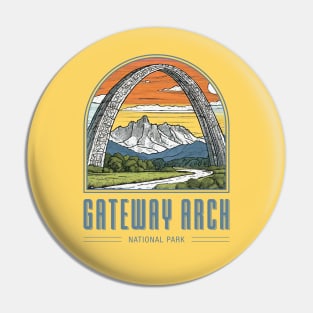 Gateway Arch National Park Pin