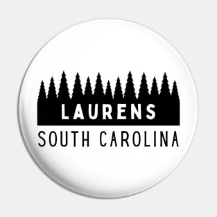 Laurens South Carolina SC Tourist Souvenir Pin