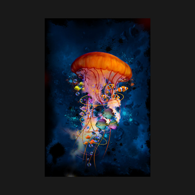Jellyfish World - Ocean - Phone Case