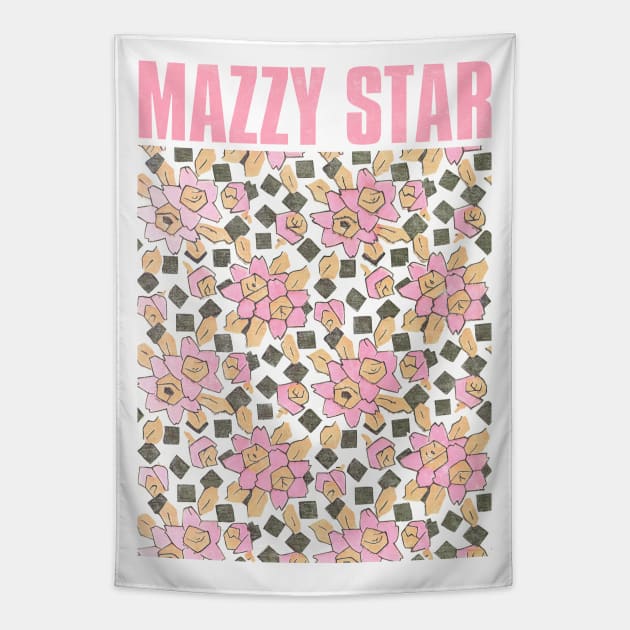 Mazzy Star - - - Original Aesthetic Design Tapestry by unknown_pleasures