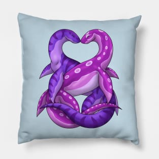 Aquatic Nuzzles: Purple Pillow