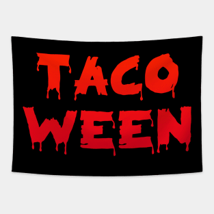 Tacos Halloween Tapestry