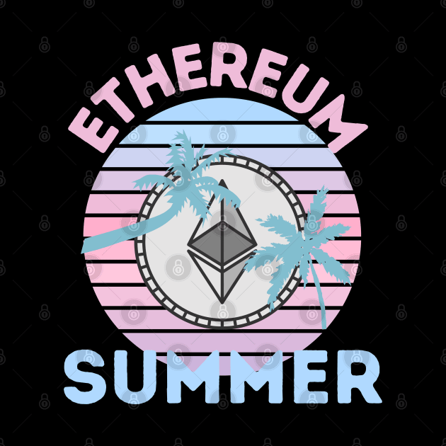 Ethereum Summer Retro Sunset by RedSparkle 