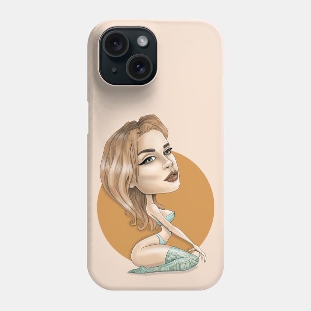 val Phone Case by bobgoodallart