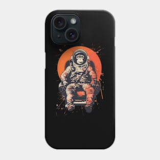 Space Travel Astronaut Monkey Astronaut Space Phone Case