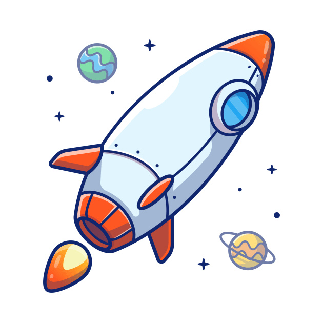 Rocket And Planets by Catalyst Labs