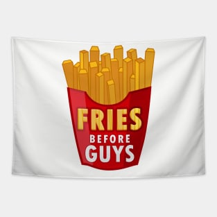 Fries Before Guys Tapestry