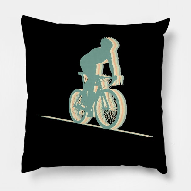 Gravel Bike Racing Pillow by SNZLER