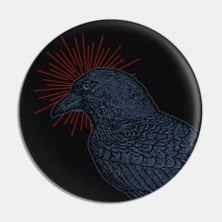 Quoth The Raven Pin