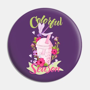 Colorful Season Pin