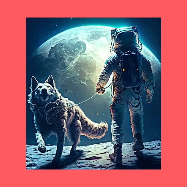 moon astronaut by presstex.ua@gmail.com