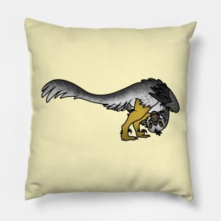 Cute Utahraptor Pillow