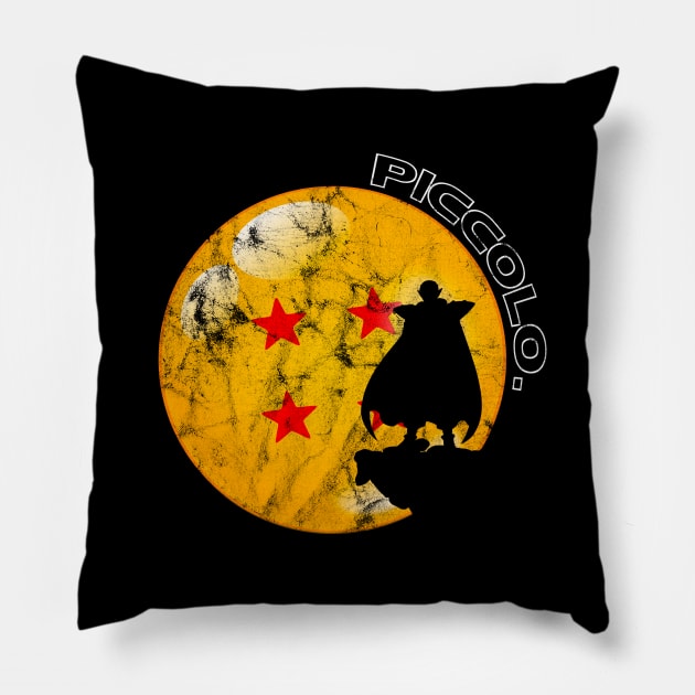 Piccolo dbz Pillow by Clathrus