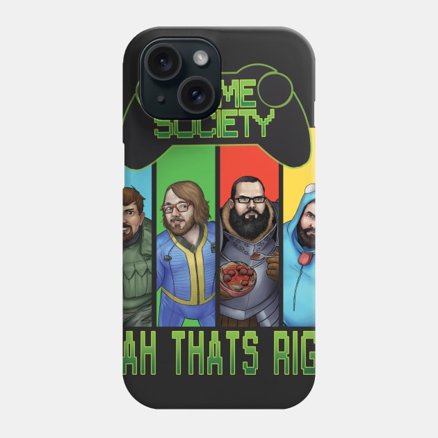 the gang Phone Case by Game Society Pimps