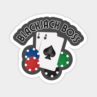 BlackJack Boss Magnet