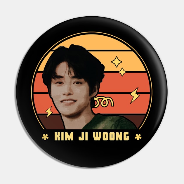 Retro Kim Ji Woong ZEROBASEONE Pin by wennstore