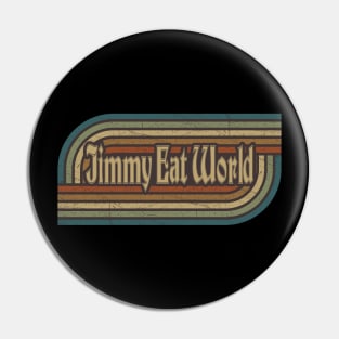 Jimmy Eat World Vintage Stripes Pin