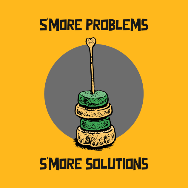 S'more Problems S'more Solotions Summer Camping by Rads Designs