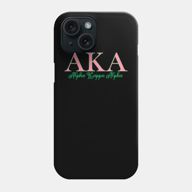 AKA Pretty Wear Phone Case by The Greek Mall