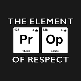 The Elements Of Life - Respect T-Shirt