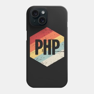 Retro PHP Programming Icon Phone Case