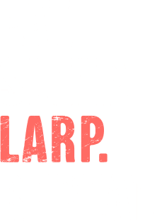 Eat. Sleep. LARP. Repeat. | Funny LARP Design Magnet