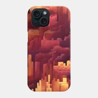 Pixel Art Repeating Pattern Phone Case