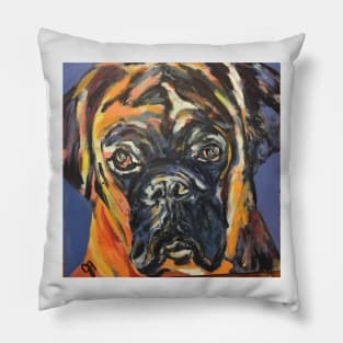 boxer dog Pillow