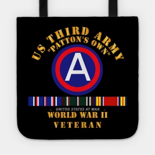 Army - 3rd US Army - WWII w Svc Tote