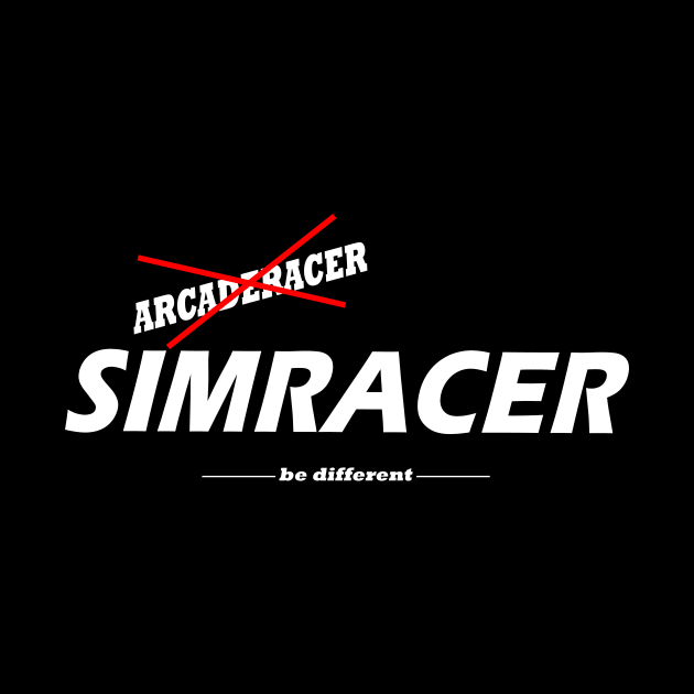 Simracer Simracing Virtual Racing by Shirt.project