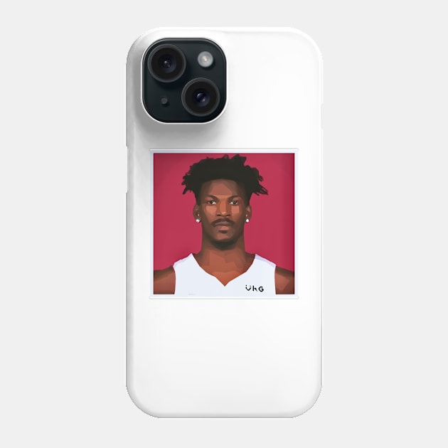 Jimmy Butler Phone Case by Playful Creatives