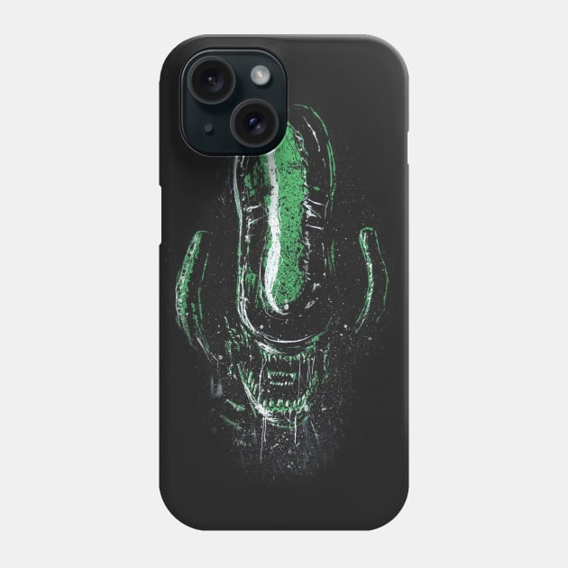 Alien Phone Case by DEADBUNNEH