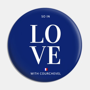 So in love with Courchevel Pin