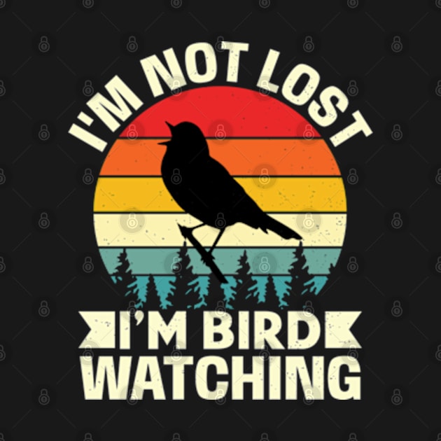 Cool Bird Watching Design For Men Women Bird Watcher Birder by RiseInspired